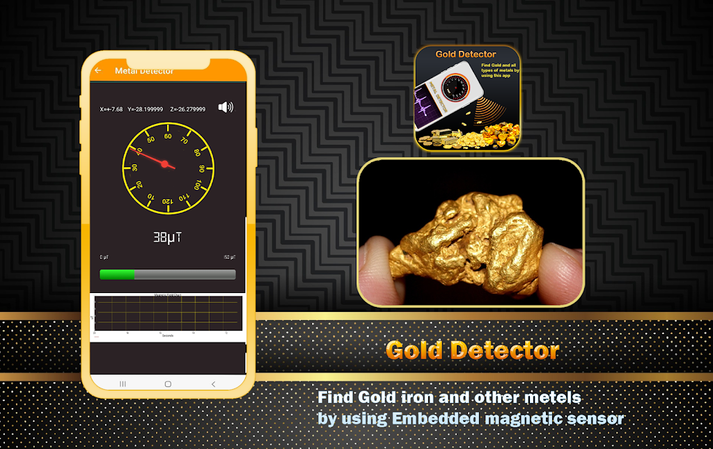 Gold & Metal Finder - Detector Screenshot3