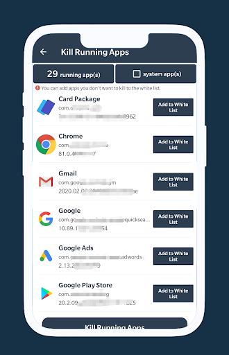 App Task Killer - Kill apps Screenshot2