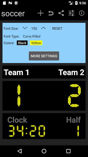 Keep Score - Scoreboard Screenshot2