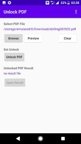 Unlock PDF : Remove PDF Passwo Screenshot1