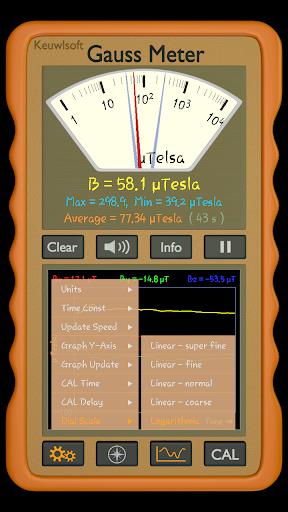 Gauss Meter Screenshot2