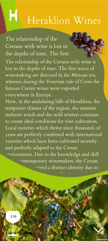 Heraklion Wines AR Screenshot2