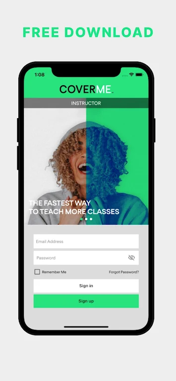 CoverMe – Instructor Screenshot1