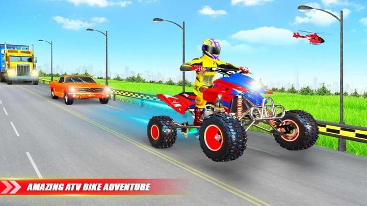 ATV Quad Bike Traffic Racing Screenshot3