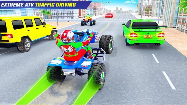 ATV Quad Bike Traffic Racing Screenshot4