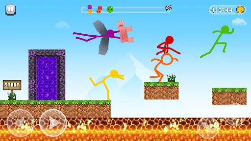 Stickman Parkour Race & Jump Screenshot3