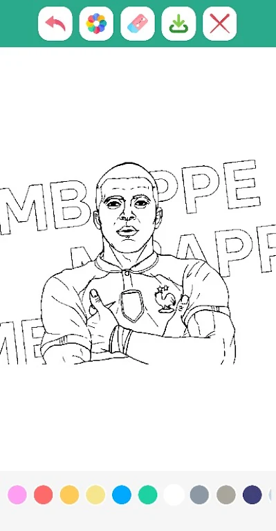 MVP Footballer Coloring Book Screenshot4