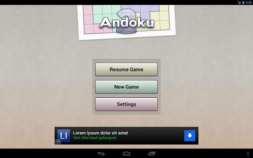 Andoku Sudoku 2 Free Screenshot4