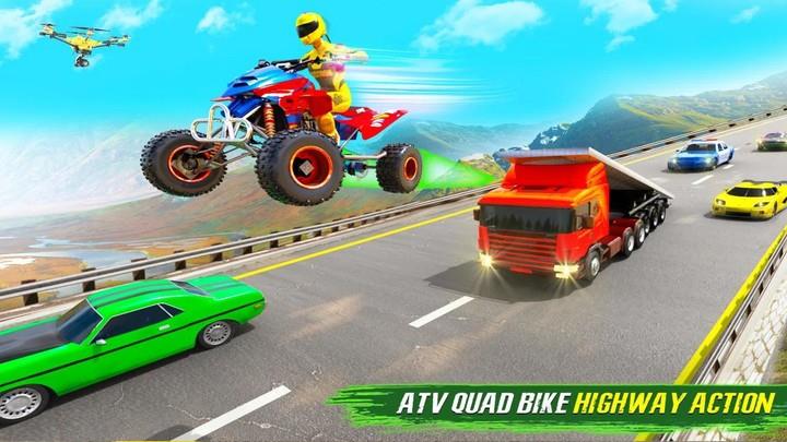 ATV Quad Bike Traffic Racing Screenshot1