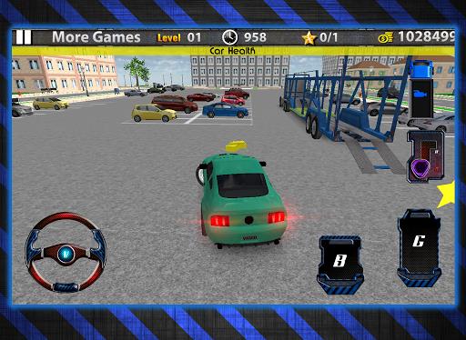 Car Transporter Truck Drive 3D Screenshot2