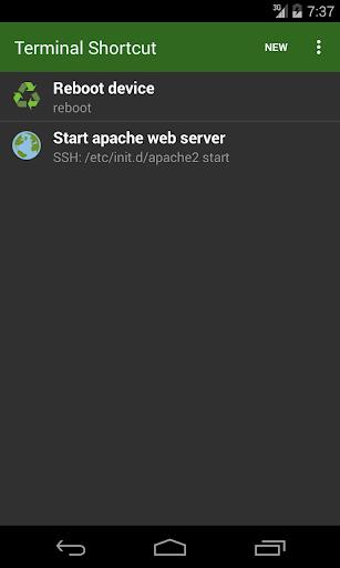 Terminal Shortcut Screenshot1