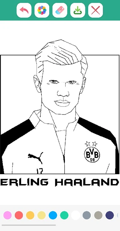 MVP Footballer Coloring Book Screenshot2