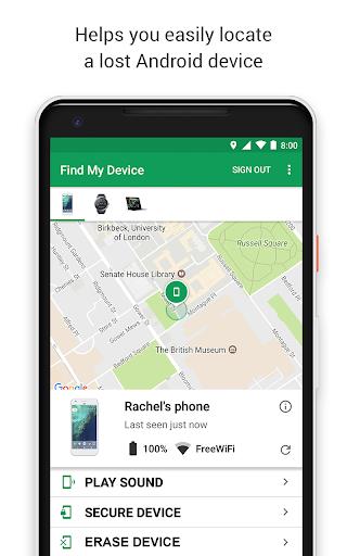 Find My Device Screenshot1