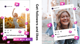 Likes and followers by popular hashtags Screenshot1