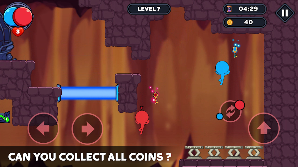 Stick World: Red Blue Journey Screenshot1