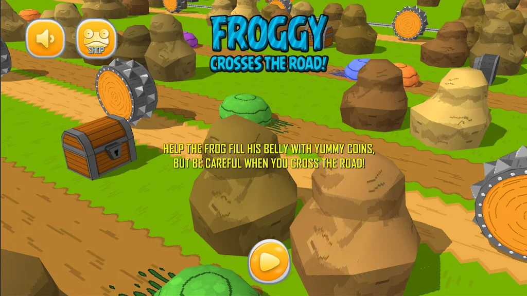 Jumppy Frog Cross Forest Screenshot1