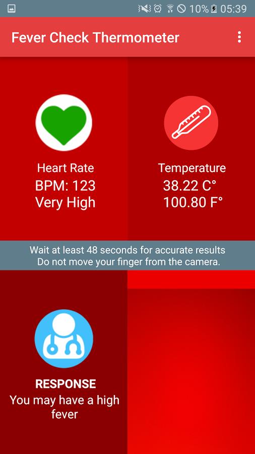 Fever Measuring Thermometer Screenshot3