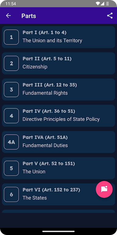 Constitution of India Screenshot2