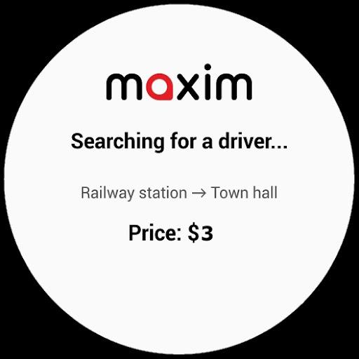 maxim — order taxi, food and groceries delivery Screenshot3