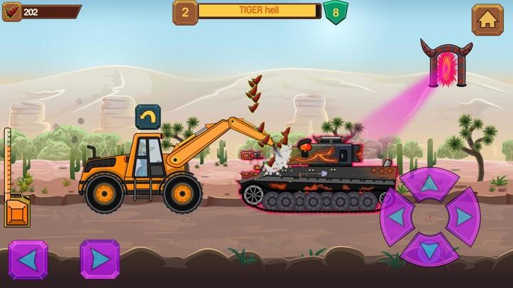 Tank Crasher: Tank Battle 2D Screenshot3