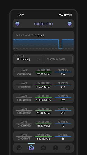 Ethermine monitor - Headminers Screenshot2