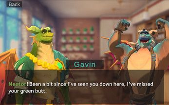 Dream Wyrm: a Dragon Dad Dating Simulator Screenshot2