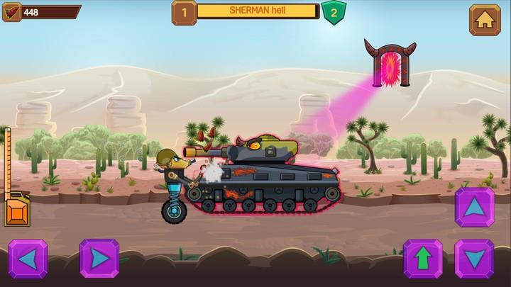 Tank Crasher: Tank Battle 2D Screenshot1