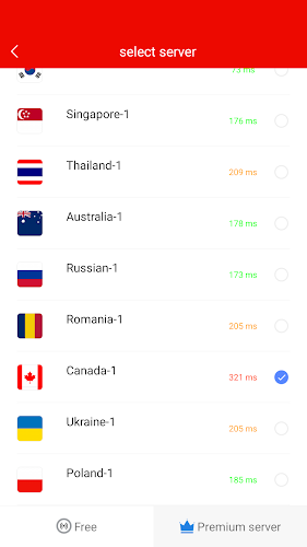 VPN Canada - CA Fast VPN Screenshot2