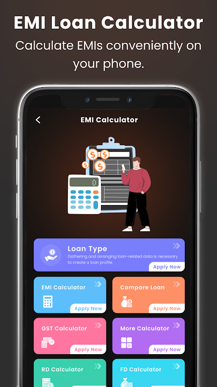Fast EMI Loan Calculator Screenshot1
