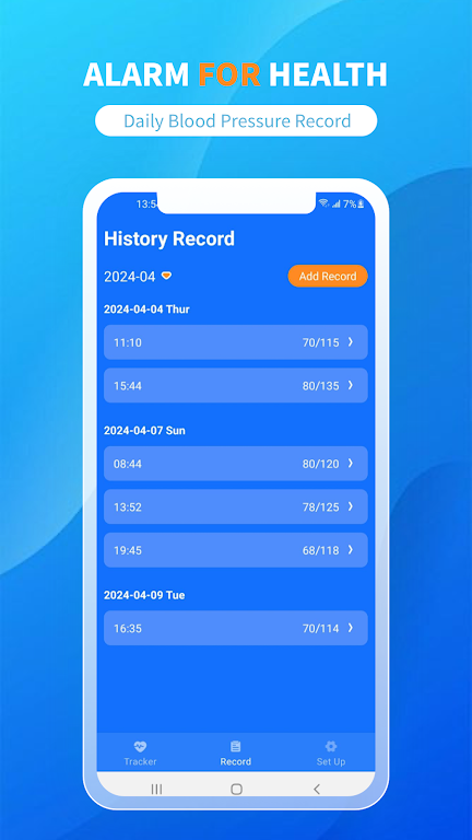 Blood Pressure Care Screenshot3