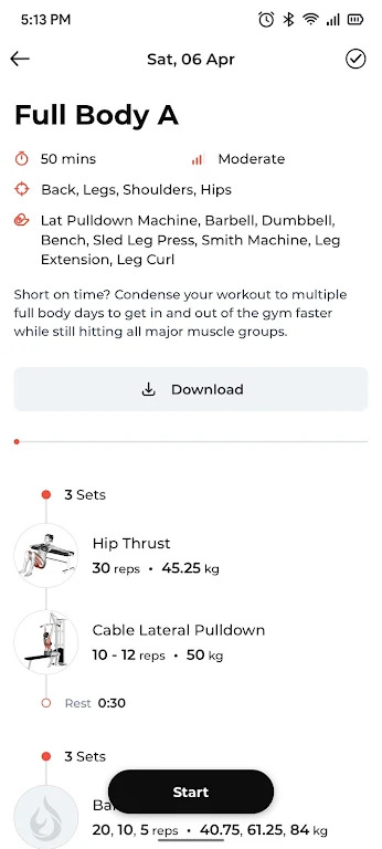 Movez Fitness Screenshot3