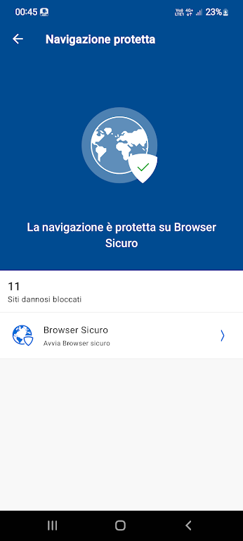 TIM Navigazione Sicura APP Screenshot3