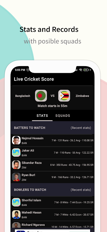 IND vs IRE -Live Cricket Score Screenshot2