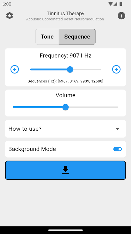 Tinnitus Therapy - ACRN Screenshot2