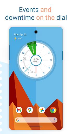 S.Graph: Calendar clock widget Screenshot1