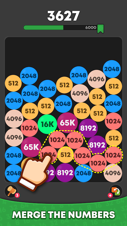 Number Ball - Merge Puzzle Screenshot2