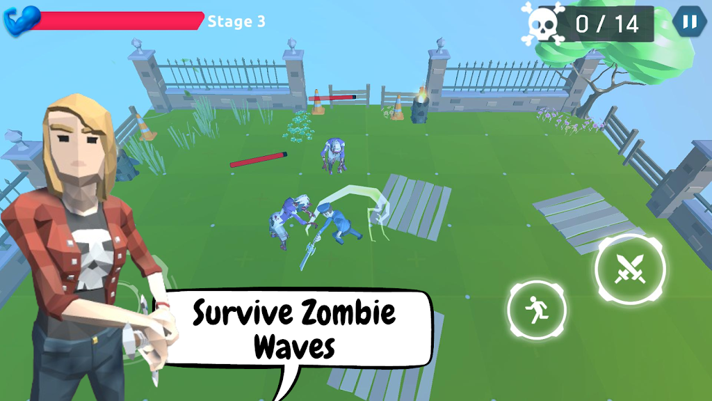 Zombie Slayer - Hack n Slash Screenshot1