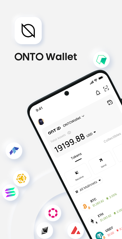 ONTO Cross-chain Crypto Wallet Screenshot1