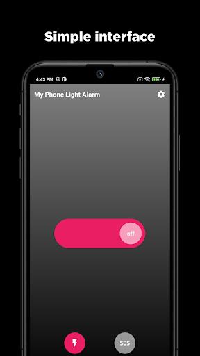 My Phone Light Alarm Screenshot2