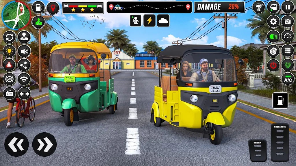 US Auto Rickshaw: Driving Game Screenshot3