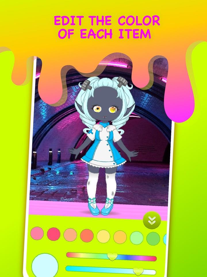 Monsters Dress Up Avatar Maker Screenshot4