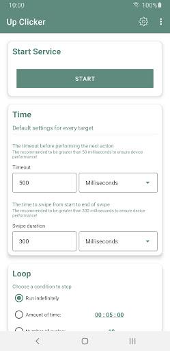 Up Clicker - Auto Gestures Screenshot1