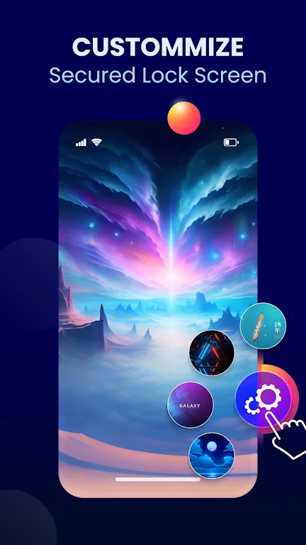 Pattern Lock Screen App Screenshot2