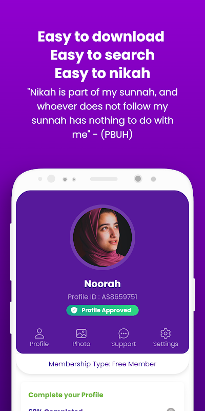 Nikah.com -Muslim Matrimonial -Muslim Marriage App Screenshot2