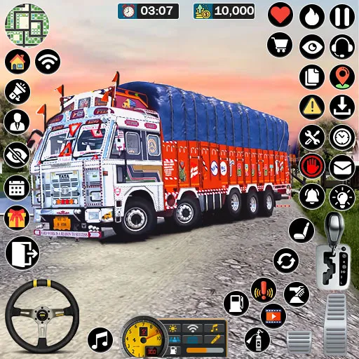 Indian Truck: Truck Driving 3D Screenshot1