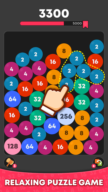 Number Ball - Merge Puzzle Screenshot1