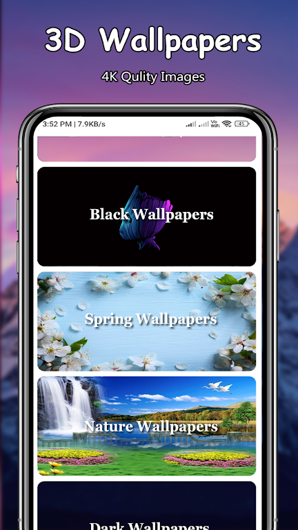 Black live Wallpapers Screenshot2