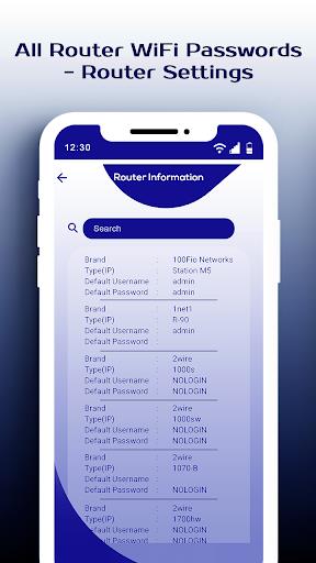 All Router WiFi Passwords DNS Screenshot4