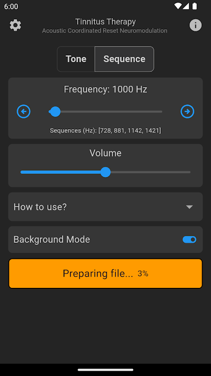 Tinnitus Therapy - ACRN Screenshot3