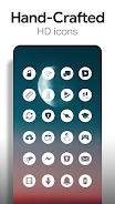 Light Void - Flat White Icons Screenshot3